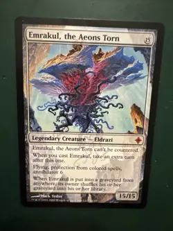 MTG - 2x Emrakul, the Aeons Torn - 1x Pro Tour Promo FOIL - NM/MT - Brandy New! - Image 5