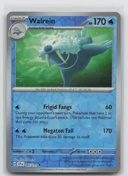 Walrein 045/191 Uncommon Surging Sparks Pokemon Reverse Holo Near Mint - Image 1