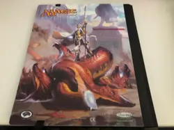 MTG - Magic the Gathering Ultra Pro Theros Binder Only Very Good - Image 2