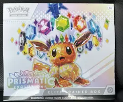 Pokemon Prismatic Evolutions Elite Trainer Box ETB New Factory Sealed $5 Ship!! - Image 1