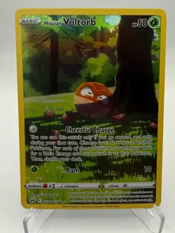 Pokemon - Hisuian Voltorb - GG01/GG70 - Crown Zenith Galarian Gallery - NM - Image 1