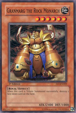 Granmarg the Rock Monarch FET-EN009 - Super Rare - Lightly Played 1st Edition Yu - Image 1