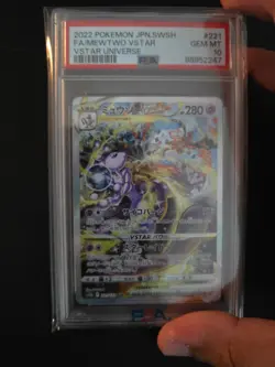 *US SELLER* PSA 10 Mewtwo VSTAR #221 Japanese VSTAR Universe 2022 POKEMON SWSH - Image 1