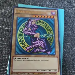 *** DARK MAGICIAN *** ULTRA RARE HOLOGRAPHIC ORIGINAL ART CT13-EN003 YUGIOH - Image 3