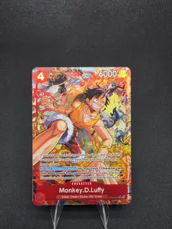 Monkey.D.Luffy Alt Art (OP16-015) | OP16 - The Time of Battle | ENGLISH NM - Image 1