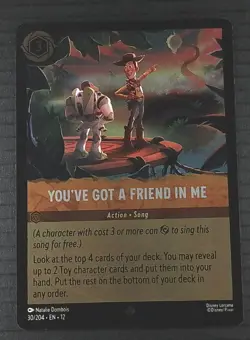 Disney Lorcana Wilds Unknown You've Got A Friend In Me 30/204 Foil - Image 1