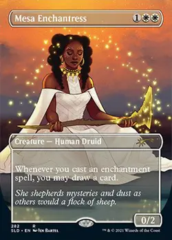 Mesa Enchantress (Borderless) Secret Lair Drop Series - Near Mint Foil - Image 1