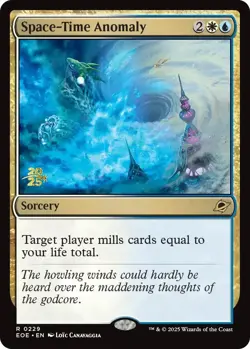 Space-Time Anomaly Edge of Eternities Prerelease Promos - Near Mint Foil - Image 1
