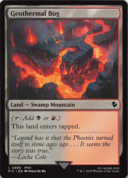 Geothermal Bog L Commander: FINAL FANTASY 399 NM MTG - Image 1