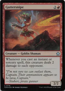 Guttersnipe - FOIL - U Foundations 716 - MTG - Image 1