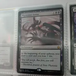 Phyrexian Arena (EX/NM Foil) Draw extra card every turn Set can vary MTG - Image 1