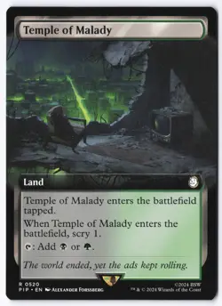 Temple of Malady (Extended Art) 520 Universes Beyond: Fallout - Image 1