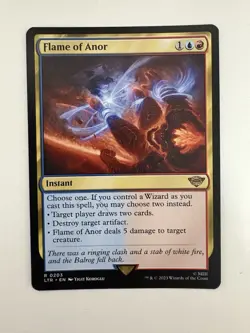 Flame of Anor MTG Magic the Gathering Card NM Near Mint LTR - Image 1
