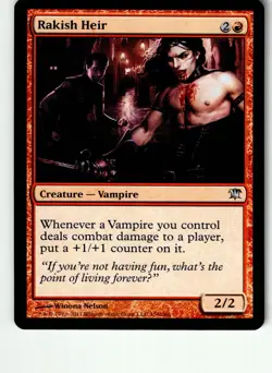 Rakish Heir 158 Uncommon Innistrad Magic: The Gathering Lightly Played - Image 1