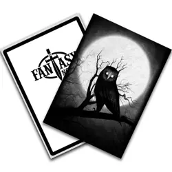 Owl on the Tree – Inked Horror – MTG Size – 100 Textured Matte Card Sleeves - Image 4
