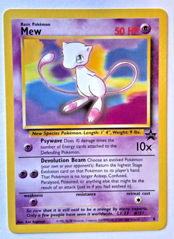 Pokemon Mew #8 Black Star Promo - Image 3