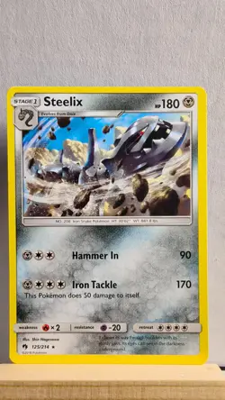 Steelix [LP] - Pokemon TCG Lost Thunder 125/214 [Rare] - Image 1