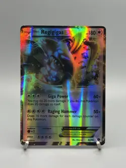The Pokemon Company Regigigas EX Ultra Rare Holo English 82/99 2012 HP180 - Image 1