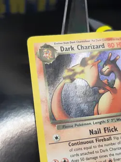 Dark Charizard - 4/82 - Pokemon Team Rocket Unlimited Holo - MP - Image 2