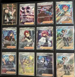 Pokemon TCG Trainer Supporter Full Art Holo Card Lot of 29 English & Japanese NM - Image 1