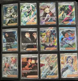 Pokemon TCG Trainer Supporter Full Art Holo Card Lot of 29 English & Japanese NM - Image 3
