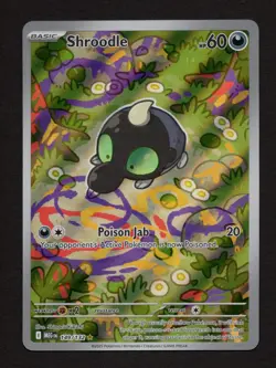 Shroodle 149/132 2025 ME01: Mega Evolution Pokemon TCG Illustration Rare - Image 2