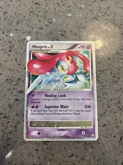 2008 Pokemon Diamond & Pearl Legends Awakened Mesprit LV.X Holo #143/146 - Image 1