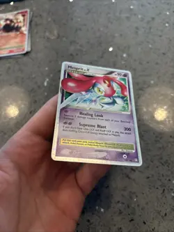 2008 Pokemon Diamond & Pearl Legends Awakened Mesprit LV.X Holo #143/146 - Image 5