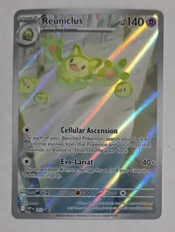 Pokemon TCG Reuniclus 212 Black Star Promo Illustration Rare Scarlet & Violet NM - Image 1
