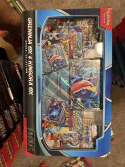 Pokemon TCG: Greninja ex and Kingdra ex Special Collection Box - Image 1