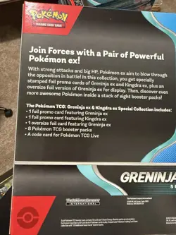 Pokemon TCG: Greninja ex and Kingdra ex Special Collection Box - Image 3