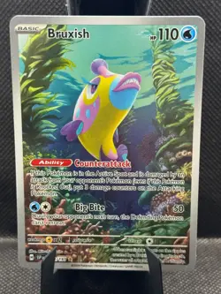 Bruxish 200/191 Illustration Rare Surging Sparks Pokemon Near Mint - Image 1