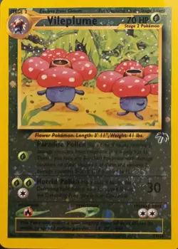 Pokemon Southern Islands Vileplume Reverse Holo 17/18 Ready To Grade - Image 1