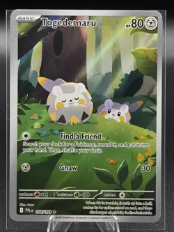 Pokemon TCG Togedemaru 104/094 Phantasmal Flames Illustration Rare Holo NM - Image 1