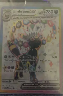 Umbreon ex SVP 176 Scarlet & Violet Promo Cards Promo Holo English 2025 - Image 1