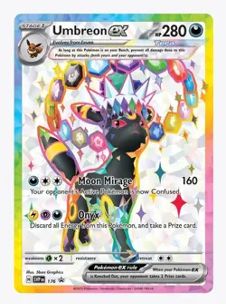 Umbreon ex SVP 176 Scarlet & Violet Promo Cards Promo Holo English 2025 - Image 3