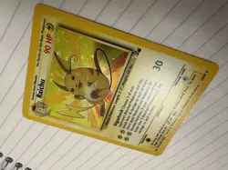 Raichu 14/62 Holo Rare Fossil Pokemon Unlimited Holo MP-LP - Image 3