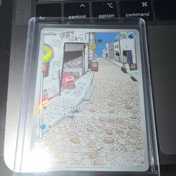 Nintendo Pokemon TCG Slowpoke 082/078 AR Alt Full Art Holo Korean 2023 - Image 1
