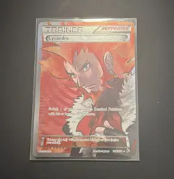 Pokemon TCG Lysandre 104/106 Flashfire Full Art Ultra Rare Holo EN 2014 - Image 1