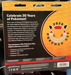 Pokemon TCG Pokemon Day 2026 Collection New Sealed - Image 2