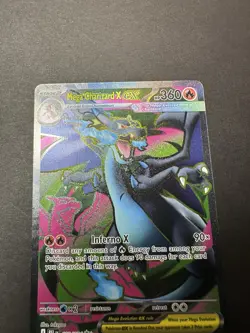Pokemon Mega Charizard X ex 109/094 Ultra Rare ME02: Phantasmal Flames NM - Image 2
