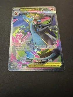 Pokemon Mega Charizard X ex 109/094 Ultra Rare ME02: Phantasmal Flames NM - Image 3