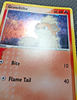 2004 Pokemon FireRed & LeafGreen #64 Growlithe Reverse Holo MP-HP - Image 4