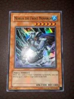 Yu-Gi-Oh! Mobius The Frost Monarch -SOD-EN022- Super Rare - Unlimited LP! - Image 2