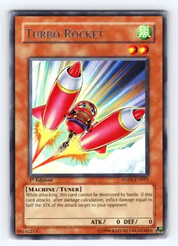 Yugioh Turbo Rocket ANPR-EN015 Rare - LP 💎 - Image 1
