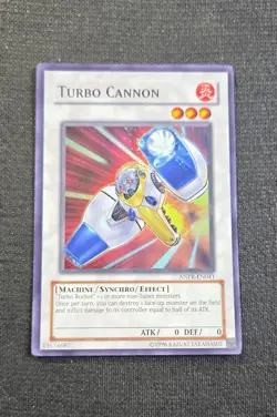 Yu-Gi-Oh! Turbo Cannon ANPR-EN041 Ancient Prophecy Unlimited Super Rare - Image 1
