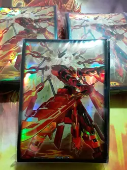 Yugioh Sky Striker Ace - Kagari X3 Sleeves 70 Count Each MAMA 210 Total - Image 1