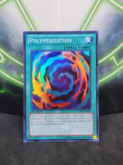 Yugioh Polymerization LCYW-EN056 Super Rare 1st Edition NM - Image 1