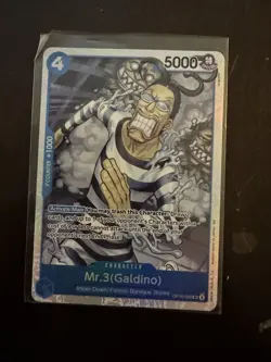 Mr.3(Galdino) (056) OP16-056 The Time of Battle Foil Mint One Piece CCG - Image 1