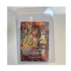 One Piece Portgas.D.Ace ST15-005 Special Rare Holo Alt Art English - Image 1